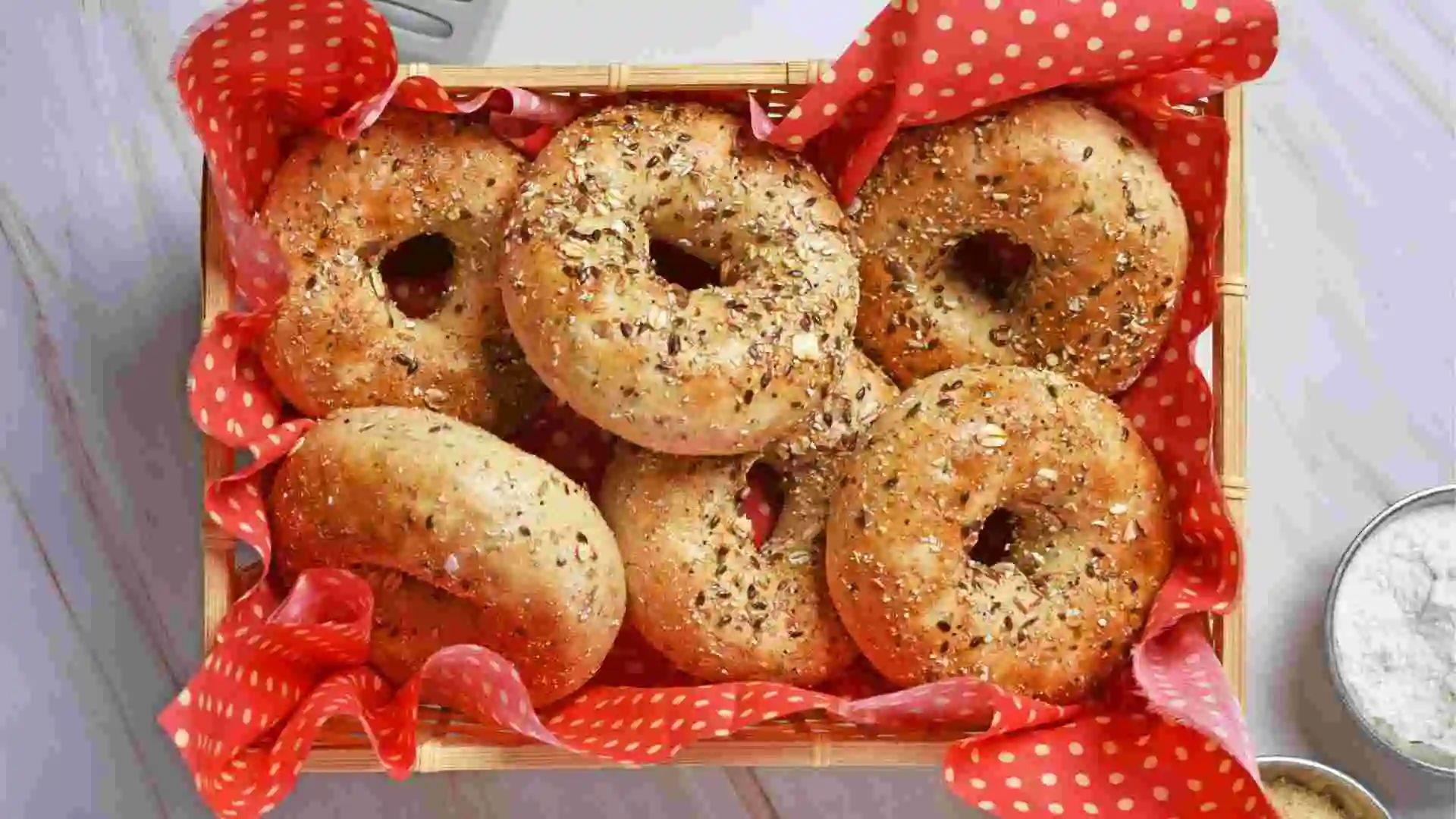 Sourdough Bagels