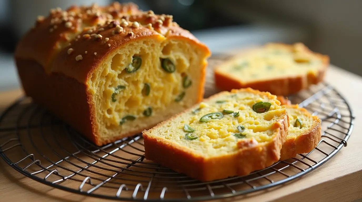 Vegan Jalapeño Cheddar Artisan Bread Recipe