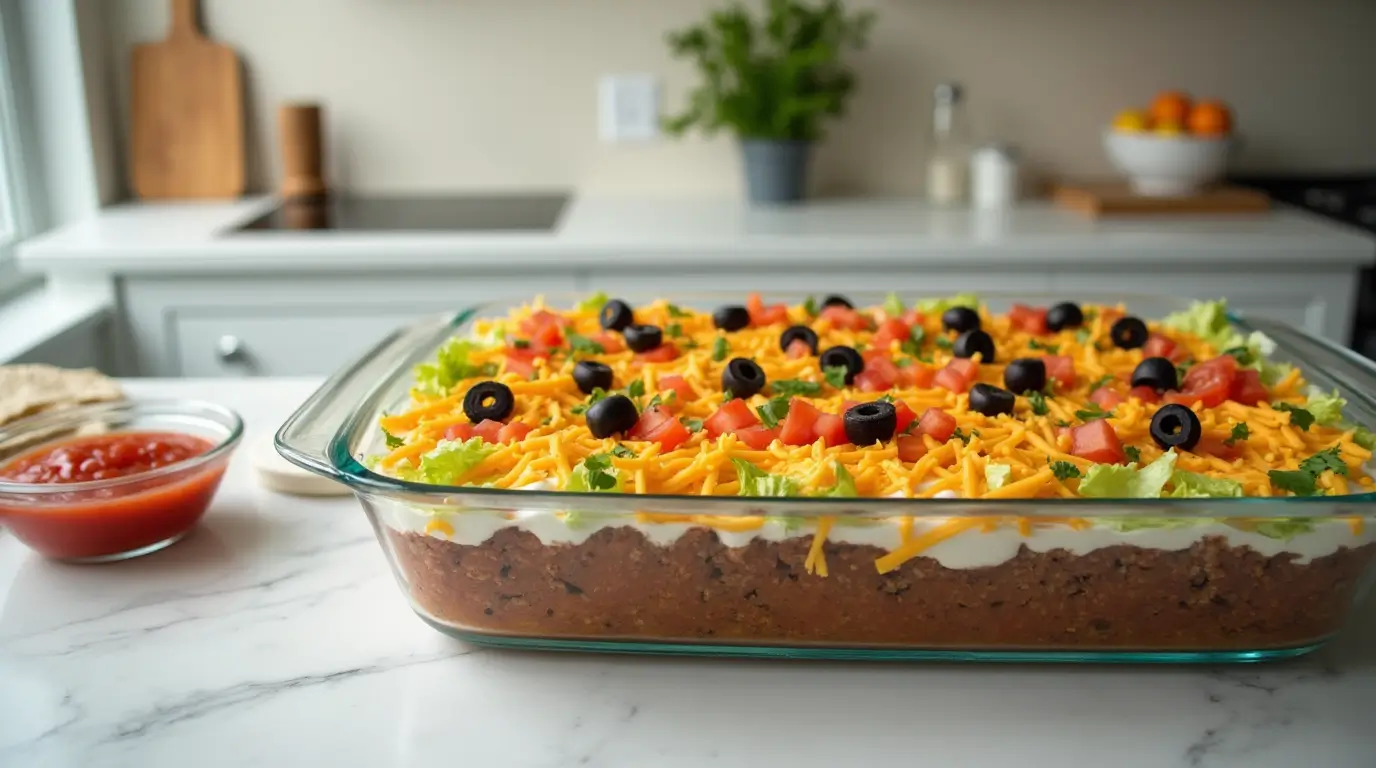 Taco Dip with Meat