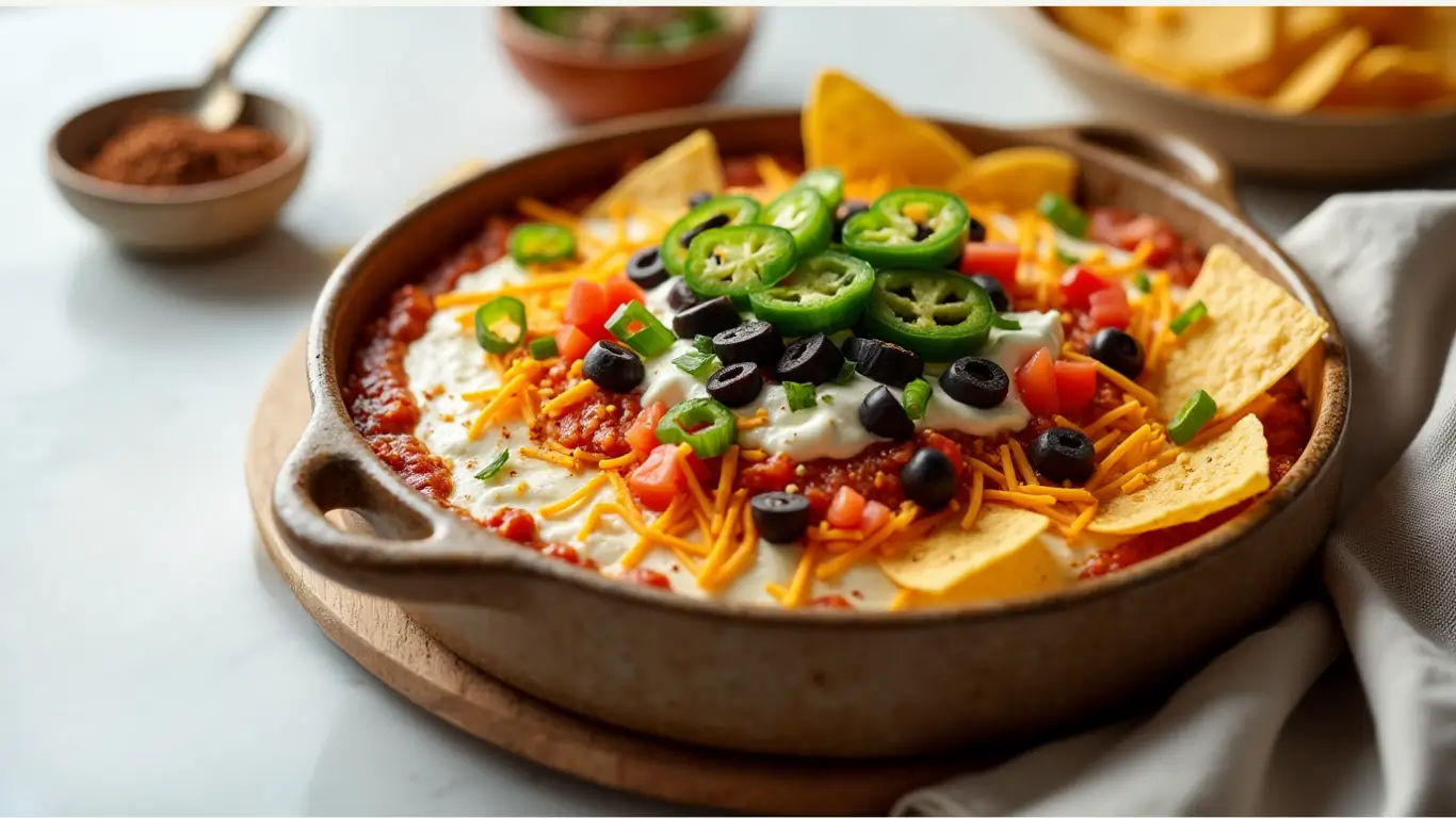 taco dip with cream cheese